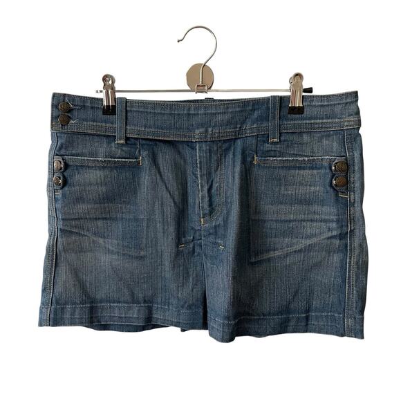 Citizens Of Humanity Dresses & Skirts - COH Citizens of Humanity 29 Mini Jean Skirt Denim Blue Y2K Pleated Short